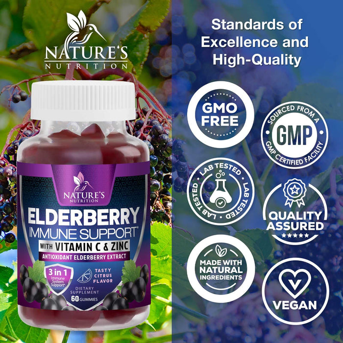 Elderberry - 60 Gummies