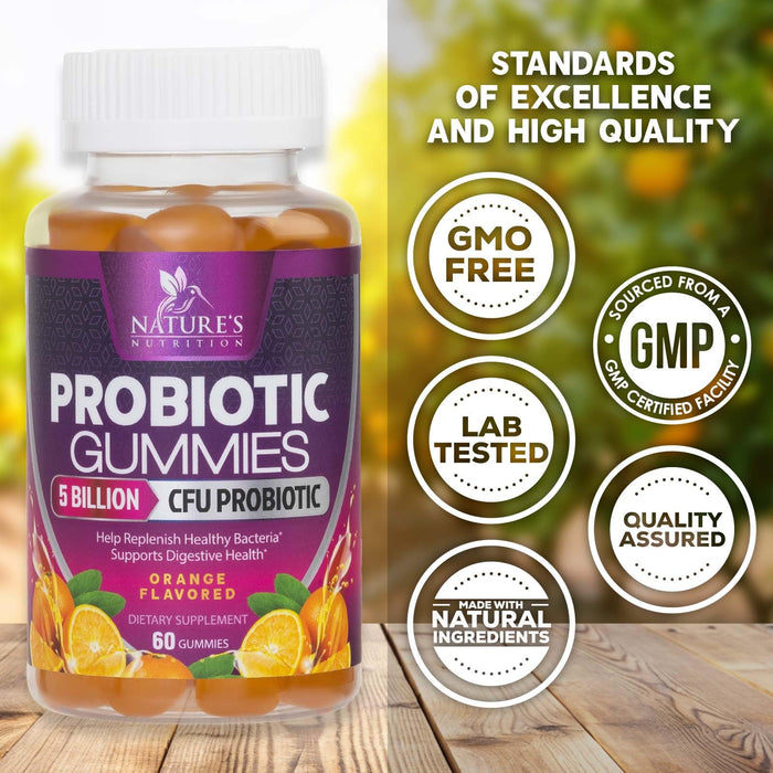 Probiotic 5 Billion CFU - 60 Gummies