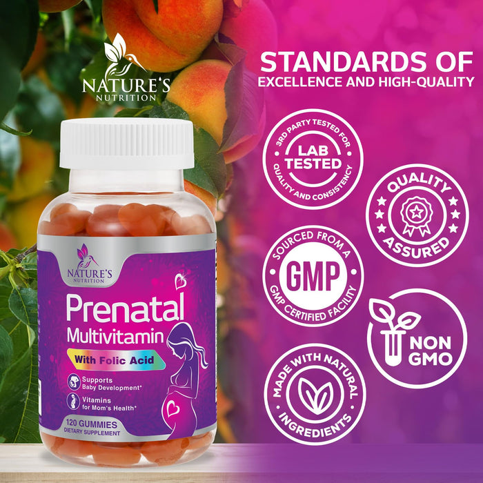 Prenatal Multivitamin 1335 mcg - 120 Gummies